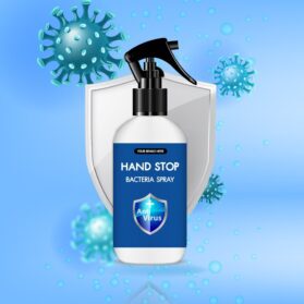 Hand Stop Bacteria Spray