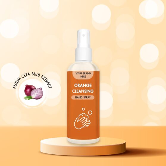Hand Spray Clean Orange Cleansing Hand Spray - Private Label & OEM Services