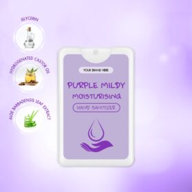 PURPLE MILDY MOISTURISING HAND SANITIZER