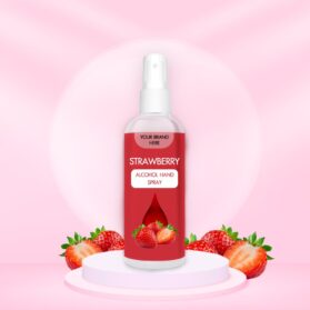 Strawberry Alcohol Hand Spray
