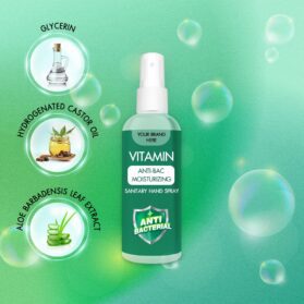 VITAMIN ANTI-BAC MOISTURIZING SANITARY HAND SPRAY