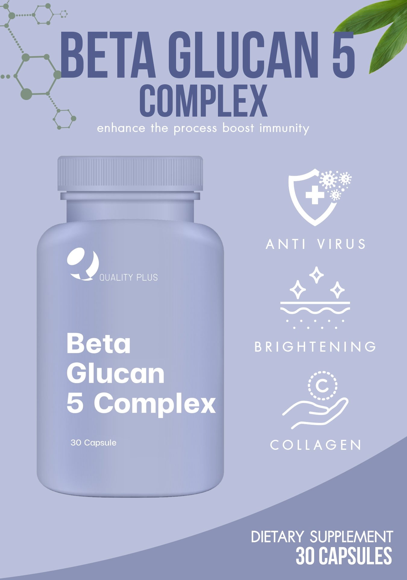 Beta Glucan 5 Complex