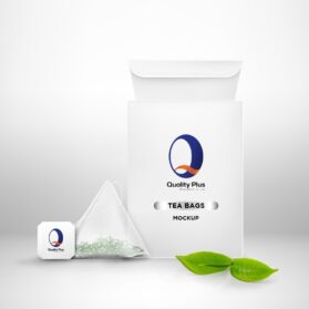 บรรจุภัณฑ์แบบถุงชาพีระมิด พร้อมกล่อง