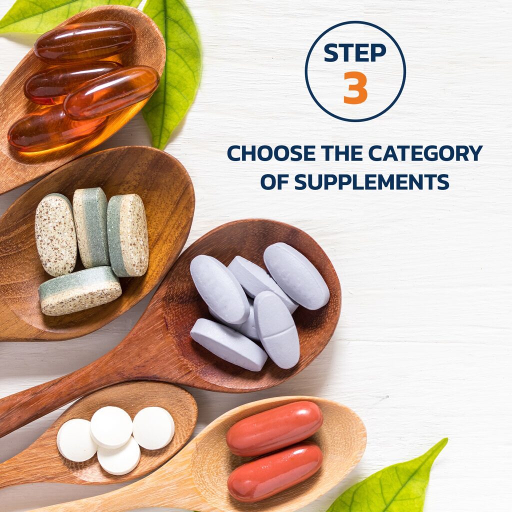 Choose The Category of Supplements