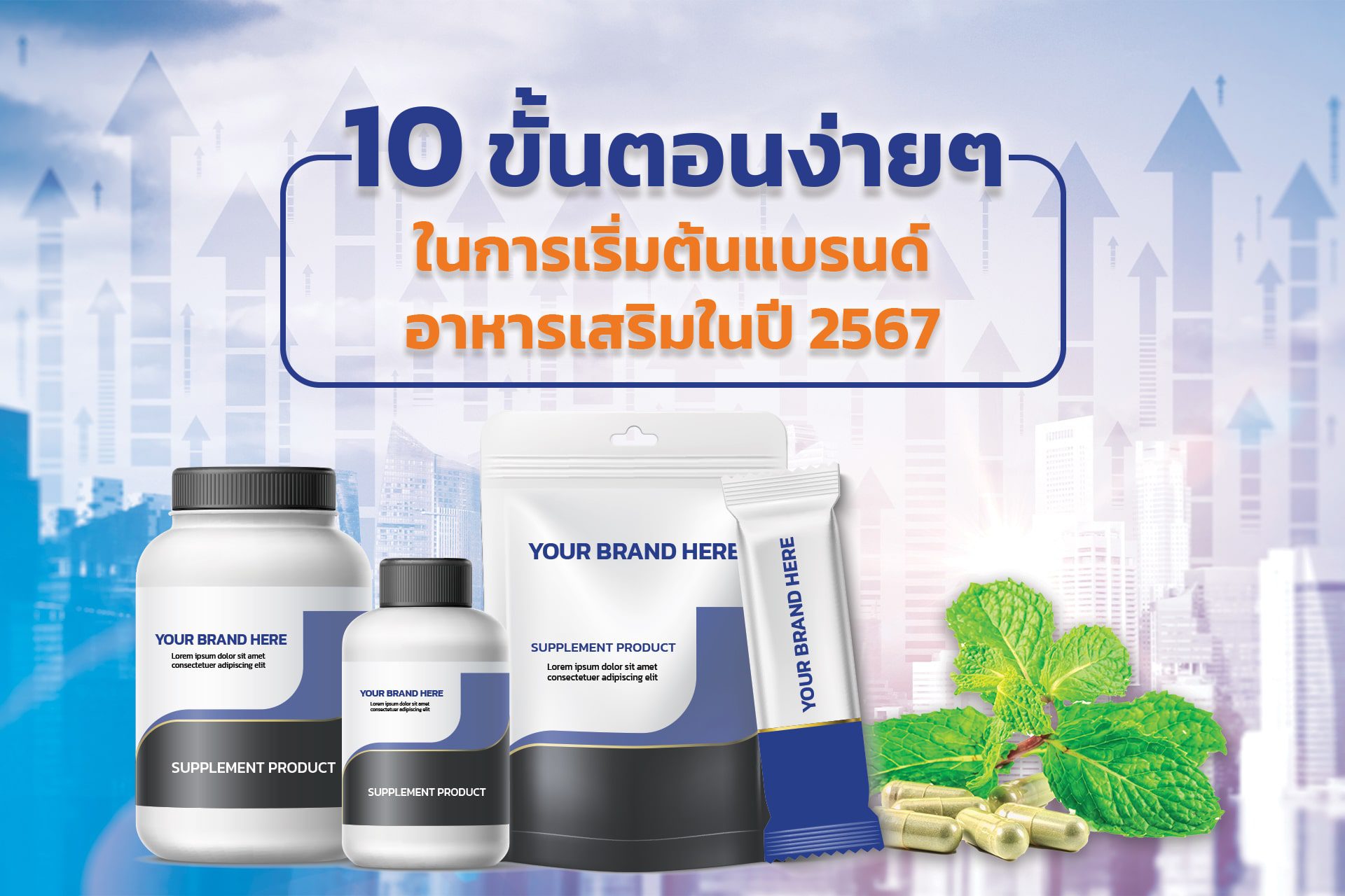 จะเริ่มแบรนด์อาหารเสริมฉลากส่วนตัวได้อย่างไรในปี 2567