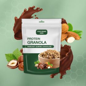 Private Label Protein Granola Hazelnut Almond Chocolate