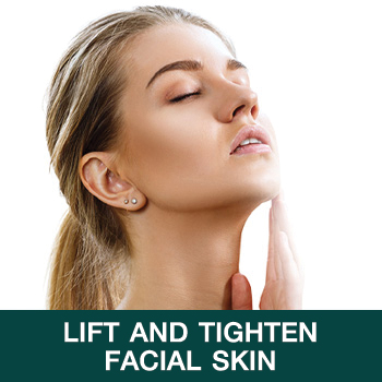 Lift and tighten facial skin Lift and tighten facial skin