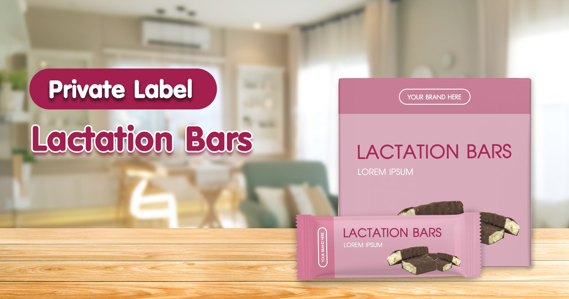 Lactation Bars Trend: Private Label Breastfeeding Granola Bars