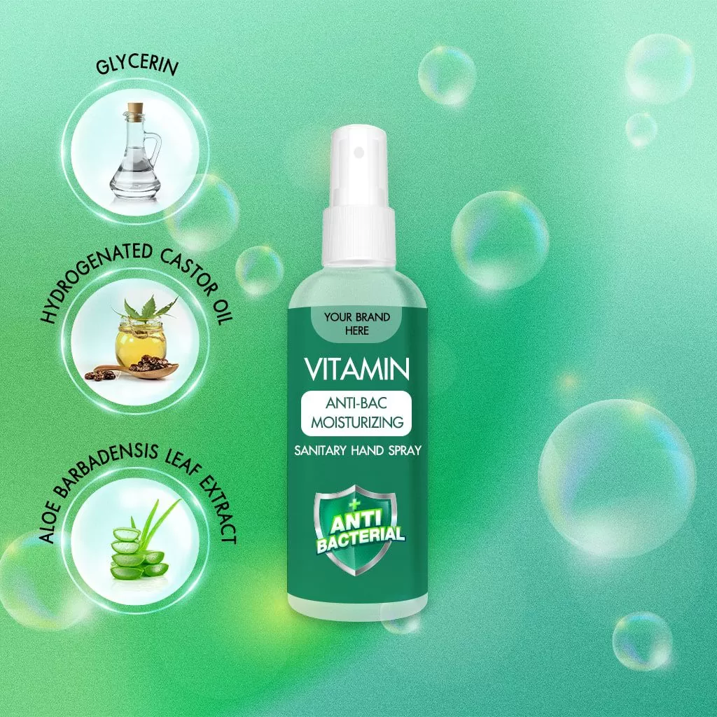 VITAMIN ANTI-BAC MOISTURIZING SANITARY HAND SPRAY VITAMIN ANTI-BAC MOISTURIZING SANITARY HAND SPRAY