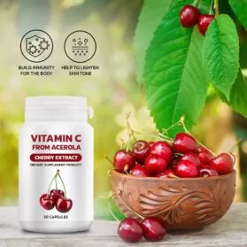 VITAMIN C FROM ACEROLA CHERRY EXTRACT