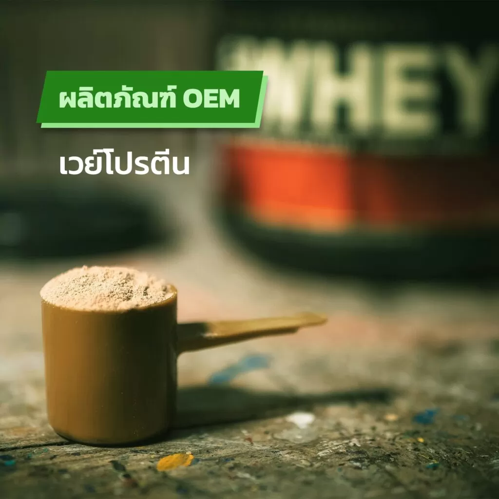 ผลิตภัณฑ์ OEM เวย์โปรตีน
